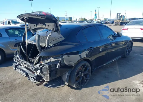 2019 Alfa Romeo Giulia Rwd from USA, damaged, VIN ZARFAMAN5K7622473